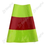 Traffic Cone Collars - Custom Road Safety Reflective Yellow Traffic Cone Sleeve